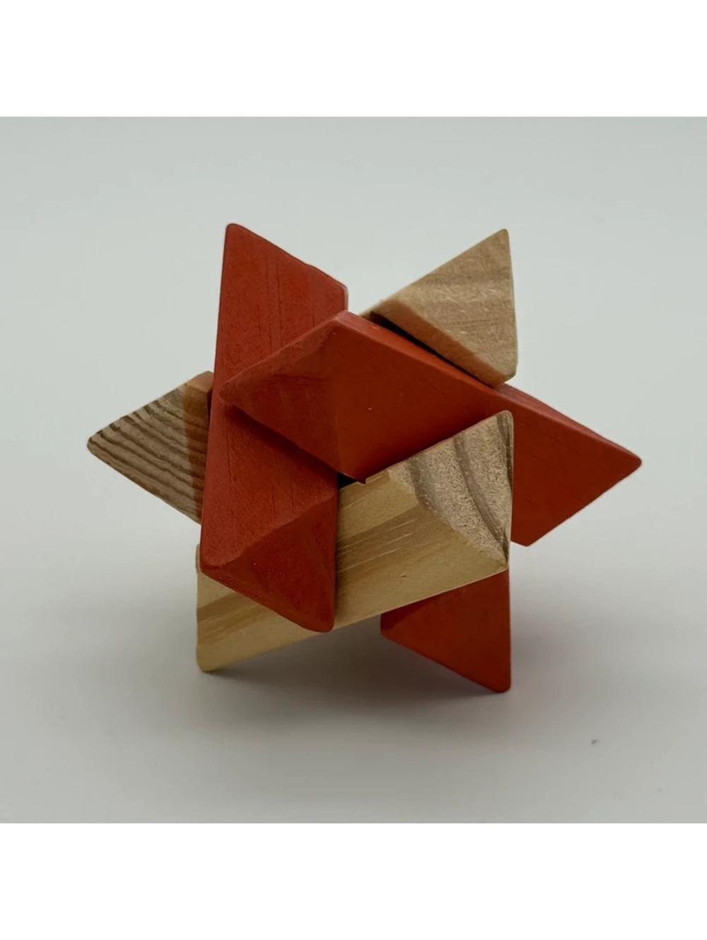 Wooden Star Puzzle Blocks